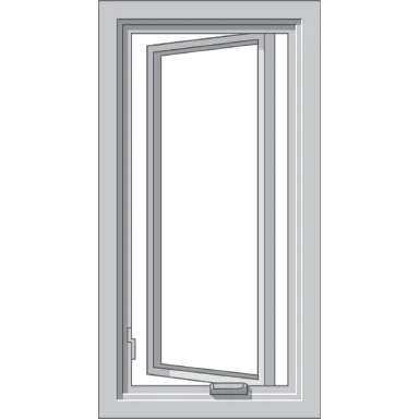 Youngstown Pella Hurricane Shield Series Vinyl Casement Window