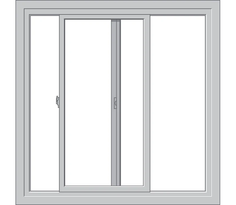 Youngstown Pella Hurricane Shield Series Vinyl Sliding Window