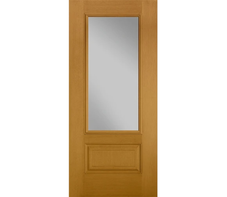 Youngstown Three Quaters light Fiberglass Entry Door